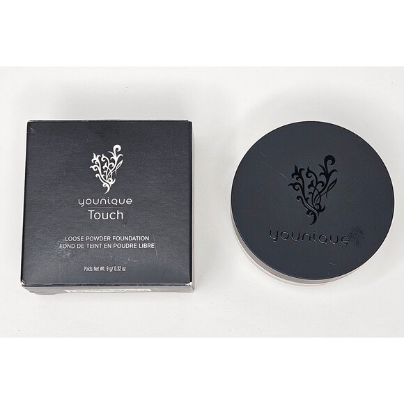 New Younique Touch Loose Powder Foundation Jacquard .32oz New in Box - Picture 2 of 5